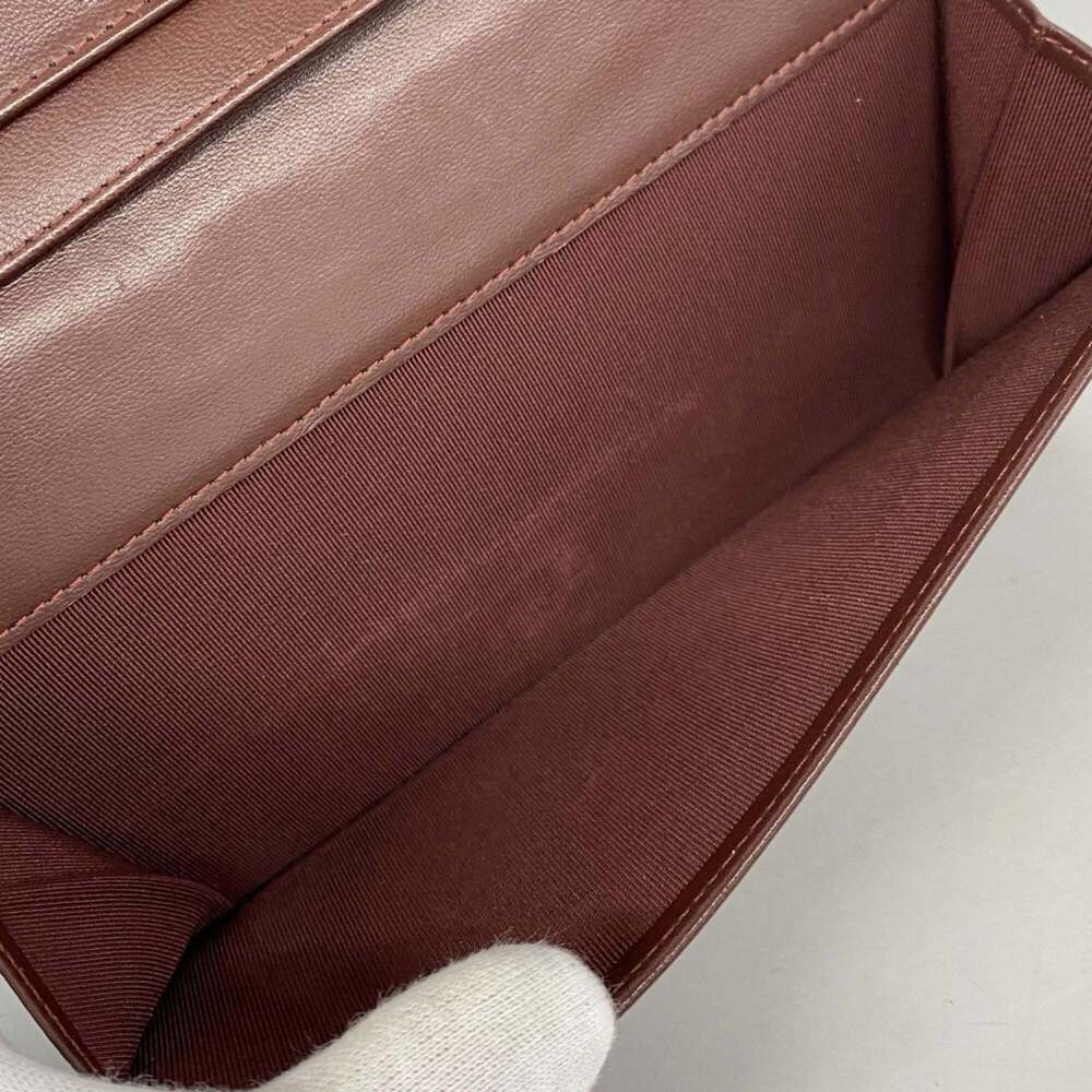 CHANEL Authentic Black Lambskin Leather Wallet - Picture 6 of 15